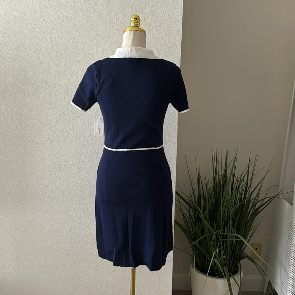 Alexia Admor Francine Dress in Navy - Size Small | NWT - Picture 3 of 7